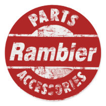 RAMBLER PARTS DISTRESSED STICKER