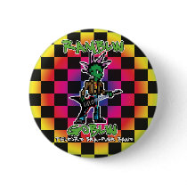 Ramblin Goblin 8bit Badge (Screech) Pinback Buttons