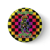 Ramblin Goblin 8bit Badge (Wookiee) Button