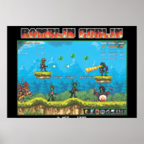 Ramblin Goblin 8bit Poster