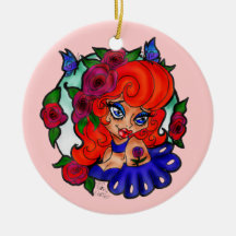 "Ramblin' Rose" Ornament