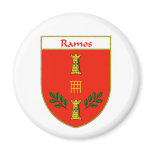 Ramos Coat of Arms/Family Crest magnets