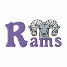 Rams Embroidered Hoody
