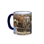 Ranch Kids and Rodeo Roping Cattle Mug