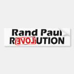 Rand Paul Revolution Conservative Bumper Stickers