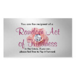 Random Act of Kindness Cards Business Card Templates