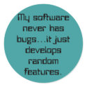 Random Features Stickers