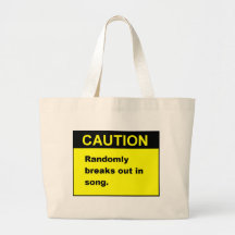 Random Song Tote Bag