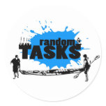 Random Tasks Sticker: Kayak