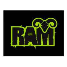 Randy "The Ram" Postcard