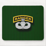 Ranger tab and Master Parachutist badge Mouse Pad