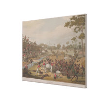 Rangoon: The Storming of one of the Principal Stoc canvas prints