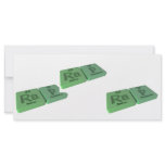 Rap as Ra Radium and P Phosphorus rack cards