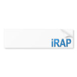 RAP iRAP Rapper Rap music MC emcee girls guys bumper stickers