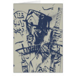 Rap Radio Man Greeting Card