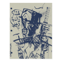Rap Radio Man Postcard