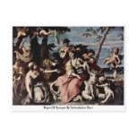 Rape Of Europe By Sebastiano Ricci postcards