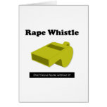 Rape Whistle - Card