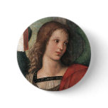 Raphael Christmas Angel Button Pin  Raffaello