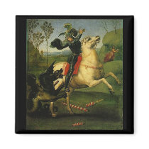 Raphael:"St. George Fighting the Dragon" Art