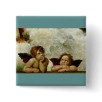 Raphael's "Sistine Madonna" (circa 1513) (Detail)
