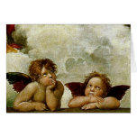 Raphael's "Sistine Madonna" (circa 1513) (Detail) Greeting Cards