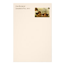 Raphael's "Sistine Madonna" (circa 1513) (Detail) Stationery Design