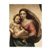 Raphael's "Sistine Madonna" Detail (circa 1513)
