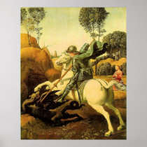 Raphael's "St. George and the Dragon" (circa 1505)