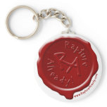 Rapture Already! Wax Seal Keychain