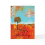 Rapture Happy Birthday Card From Original Painting