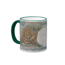 Rare Orangutan Money Mugs