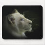 Rare White Lion Wild Cat Lion-Lover Mousepad