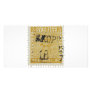 Rare Yellow 3 Skilling Stamp of Sweden 1855 Customized Photo Card