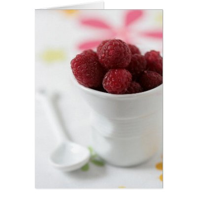 Raspberries Cards by tartelette