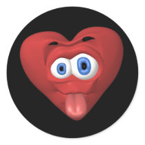 Raspberry Anti-Valentine Sticker Sheet