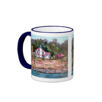 Raspberry Lighthouse Mug II