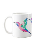 Raspberry Mint Sorbet Hummingbirds mugs