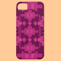 Raspberry Navajo pattern iphone 5 case casemate cases