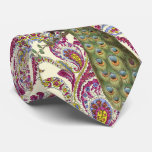Raspberry Paisley Necktie