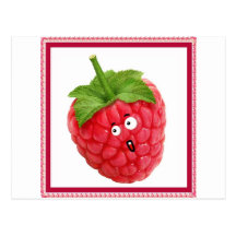 raspberry post card