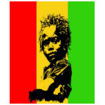rasta baby t-shirts