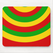 Rasta Curves Mousepads