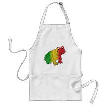 Rasta Frog Aprons