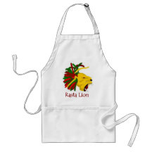 Rasta Lion Aprons