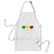 Rasta Love Apron