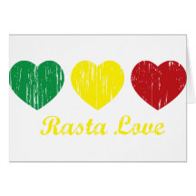 Rasta Love Card