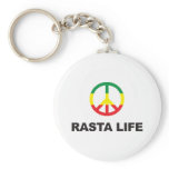 Rasta Peace keychains