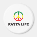 Rasta Peace Magnets