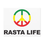 Rasta Peace postcards